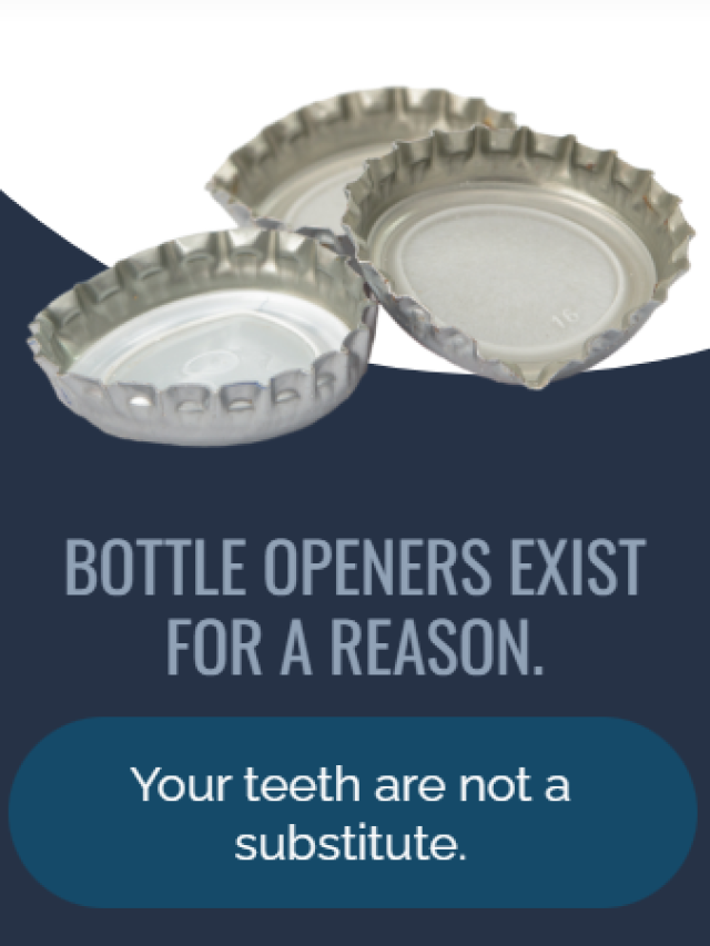 Bottle openers exist for a reason.